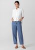 Cotton Stretch Denim Lantern Jean