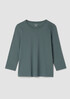 Organic Pima Cotton Jersey 3/4-Sleeve Tee