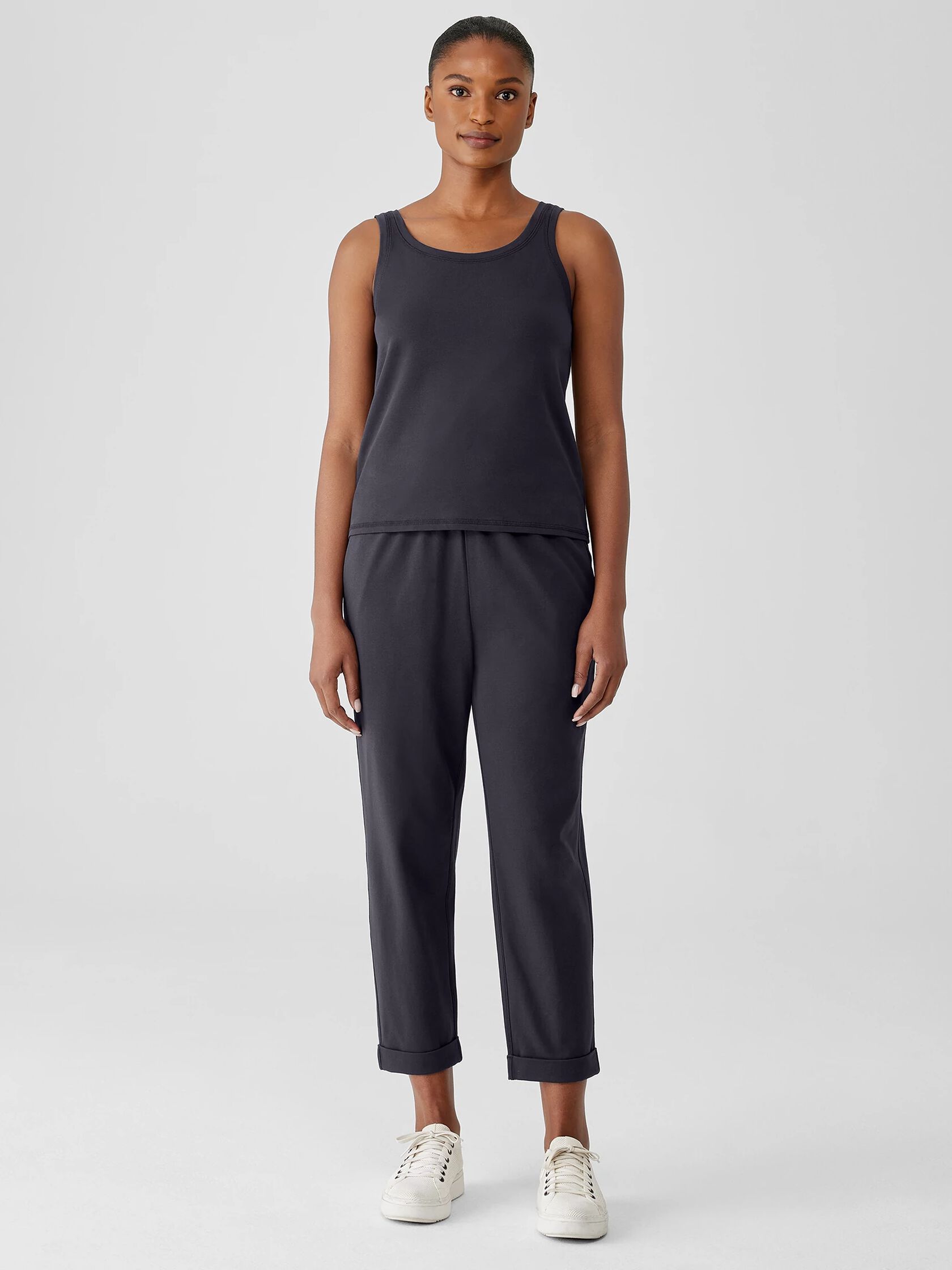 Pima Cotton Stretch Jersey Pant