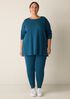Cozy Brushed Terry Hug High-Waisted Leggings