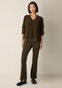 Brushed Organic Cotton Kick Pant