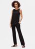 System Lightweight Viscose Jersey Crew Neck Shell