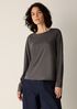 Organic Pima Cotton Jersey Long-Sleeve Tee