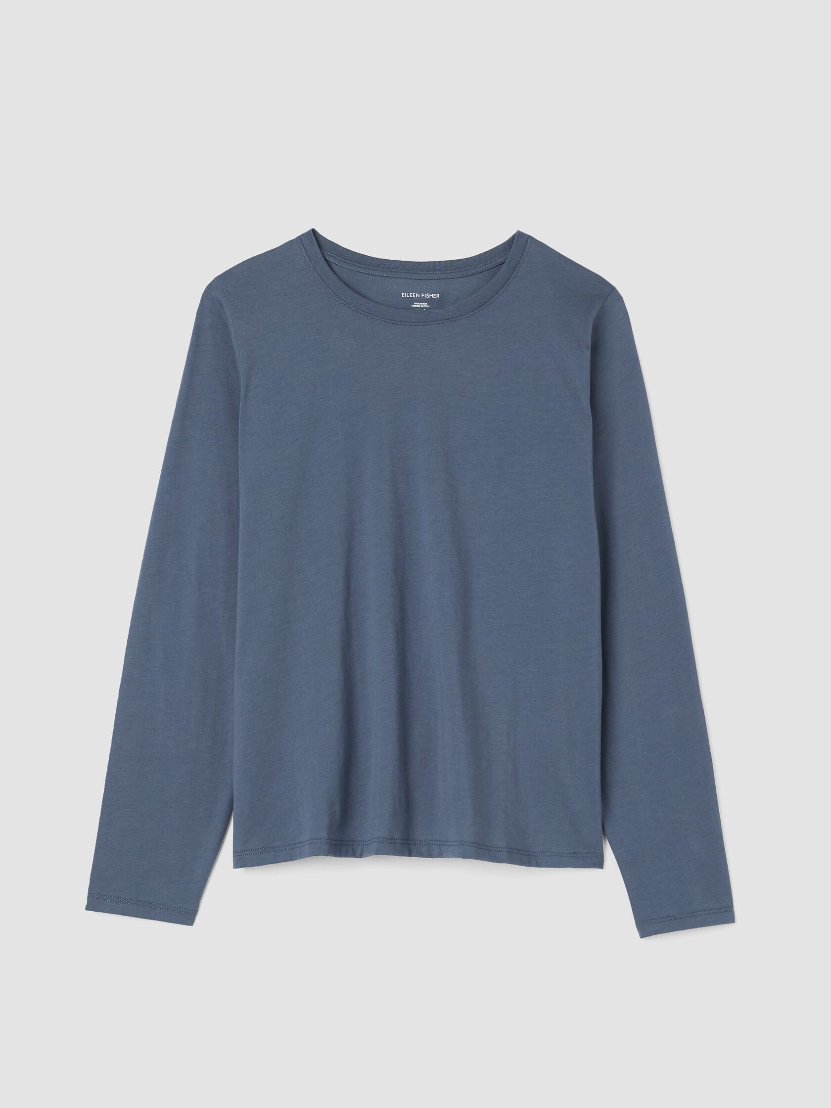 Organic Pima Cotton Jersey Long-Sleeve Tee