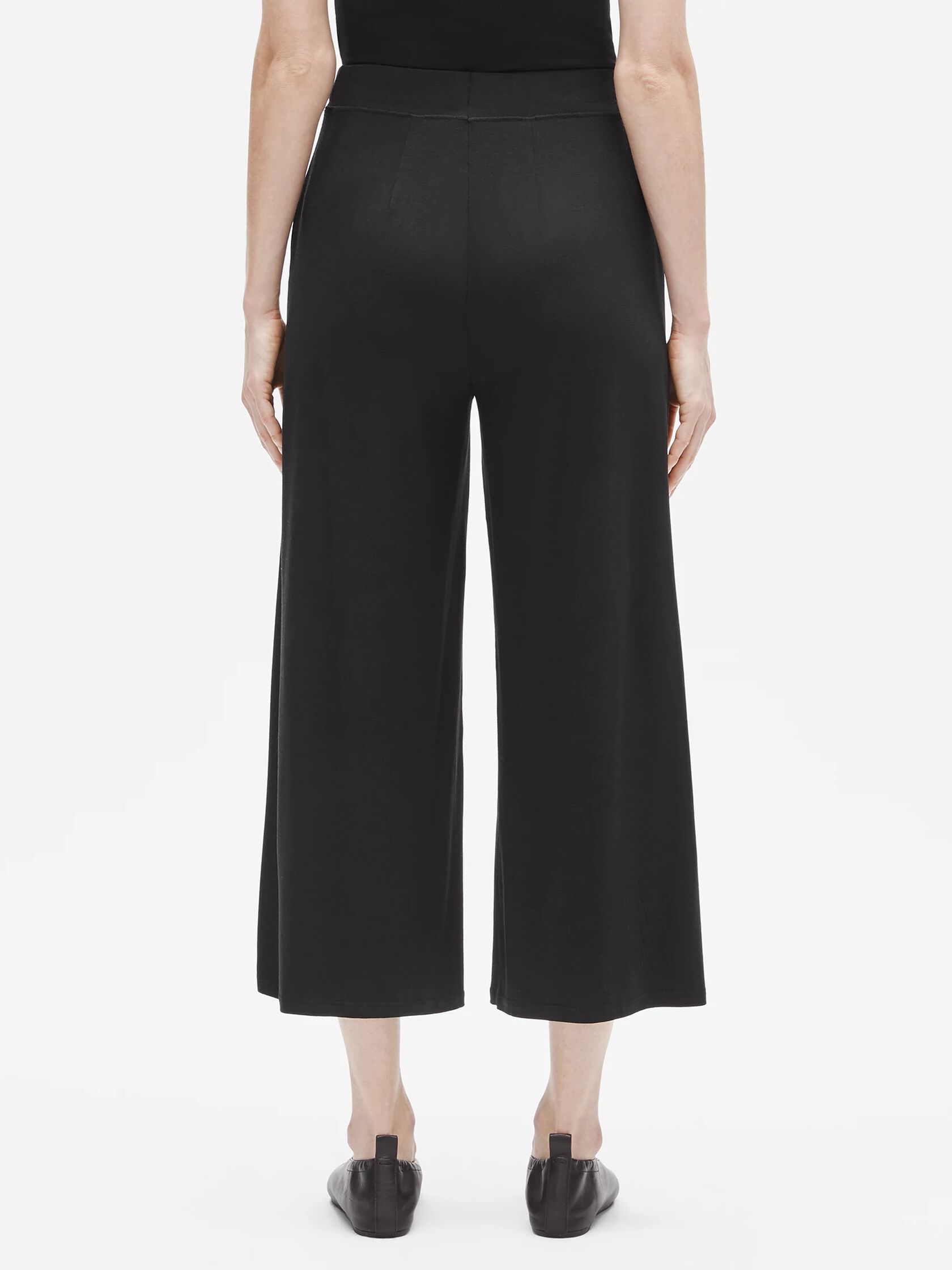 Fine Jersey Wide Ankle Pant