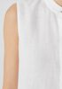 Organic Handkerchief Linen Sleeveless Shirt
