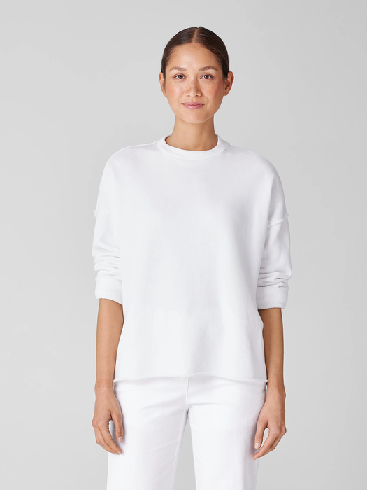 Organic Cotton French Terry Box-Top