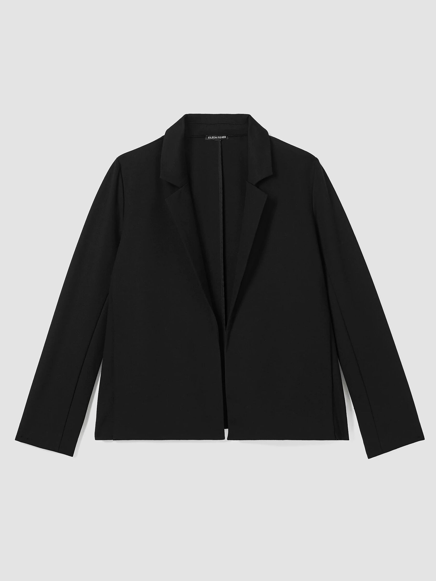 Washable Flex Ponte Notch Collar Blazer