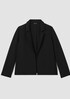 Washable Flex Ponte Notch Collar Blazer