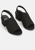 Leigh Tumbled Nubuck Slingback Sandal