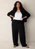 Organic Cotton Doubleweave Straight Pant
