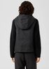 Eggshell Recycled Nylon Hooded Vest