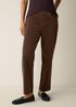 Organic Cotton Stretch Corduroy Straight Pant
