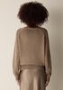 Sleek Viscose Wedge Sweater