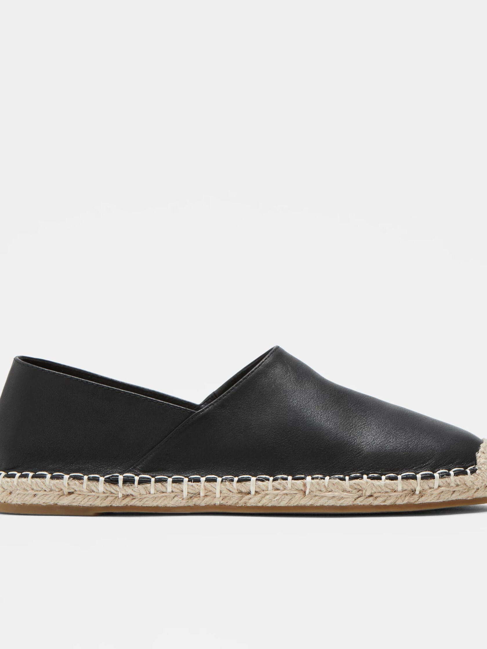 Myth Leather Espadrille Flat