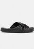 Pal Canvas Stripe Slide