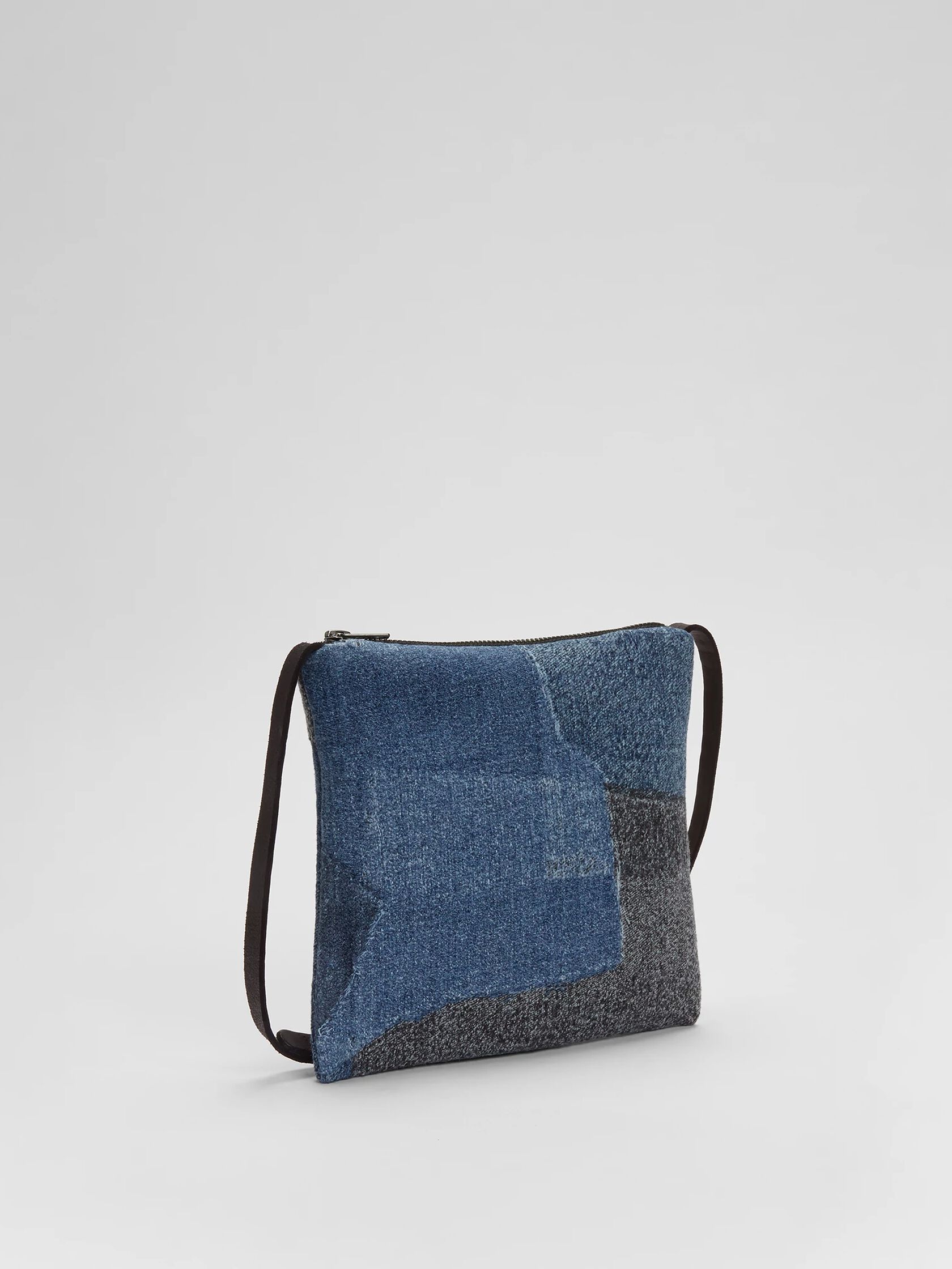 Waste No More Denim Crossbody Bag