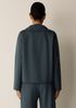 Lightweight Ponte Funnel Neck Top