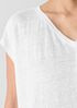 Organic Linen Jersey V-Neck Tee