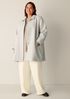Soft Wool Herringbone Classic Collar Coat