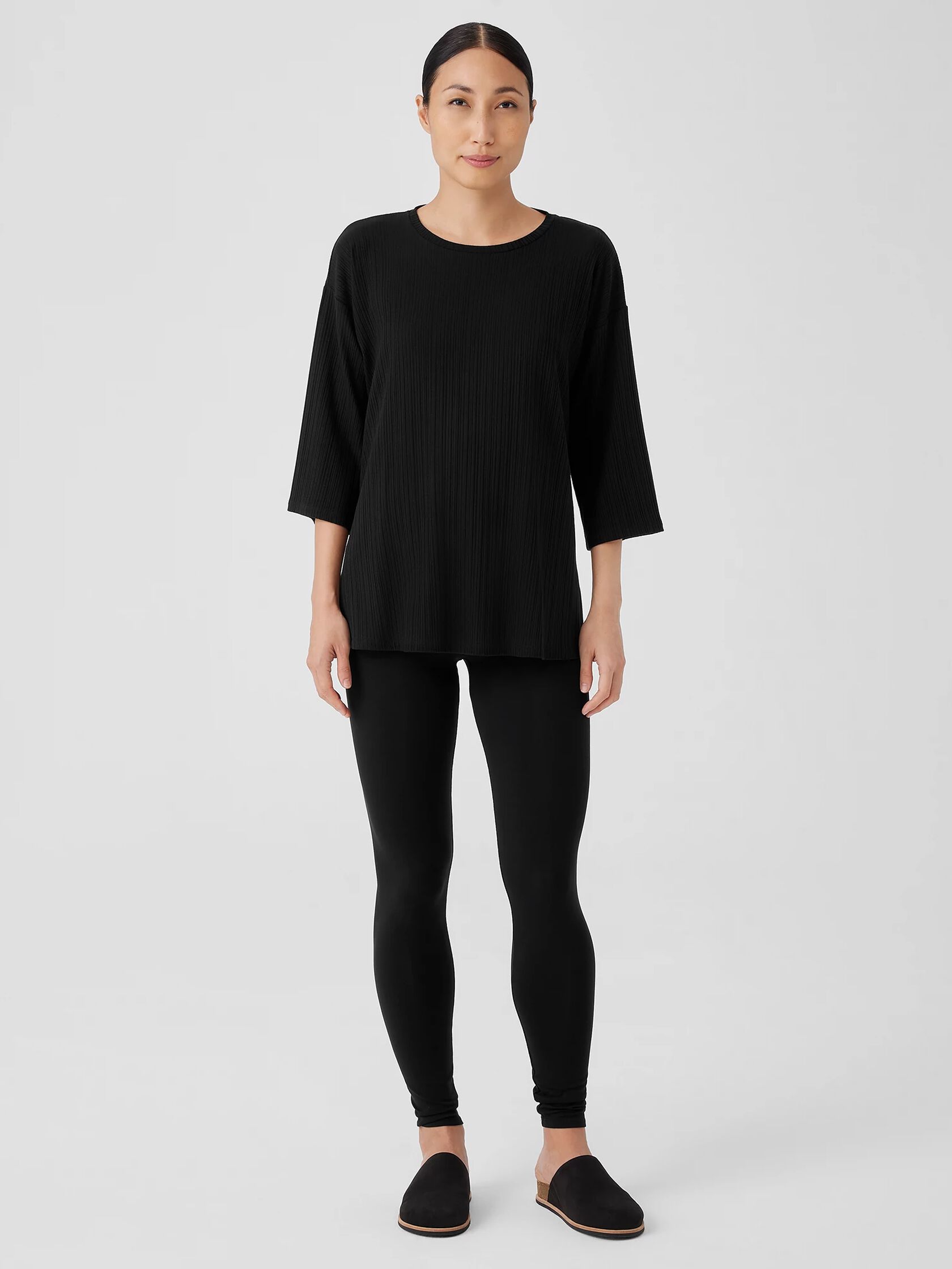 Stretch Jersey Knit Leggings