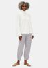 Soft Wool Flannel Lantern Pant