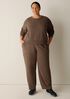Garment-Dyed Organic Cotton Terry Cropped Box-Top