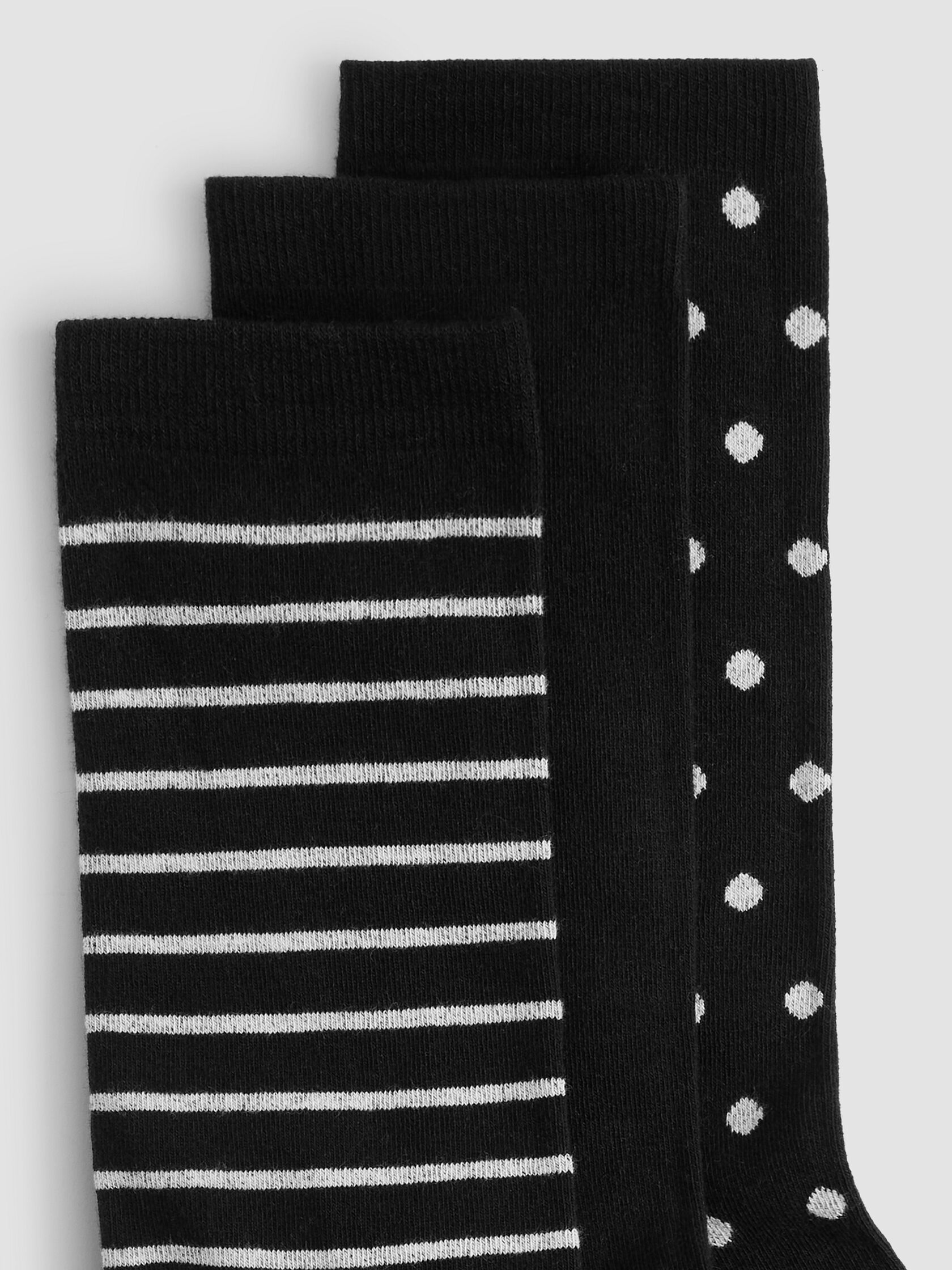 Cotton Trouser Sock 3-Pack