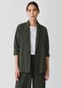 Organic Cotton Ripple Blazer