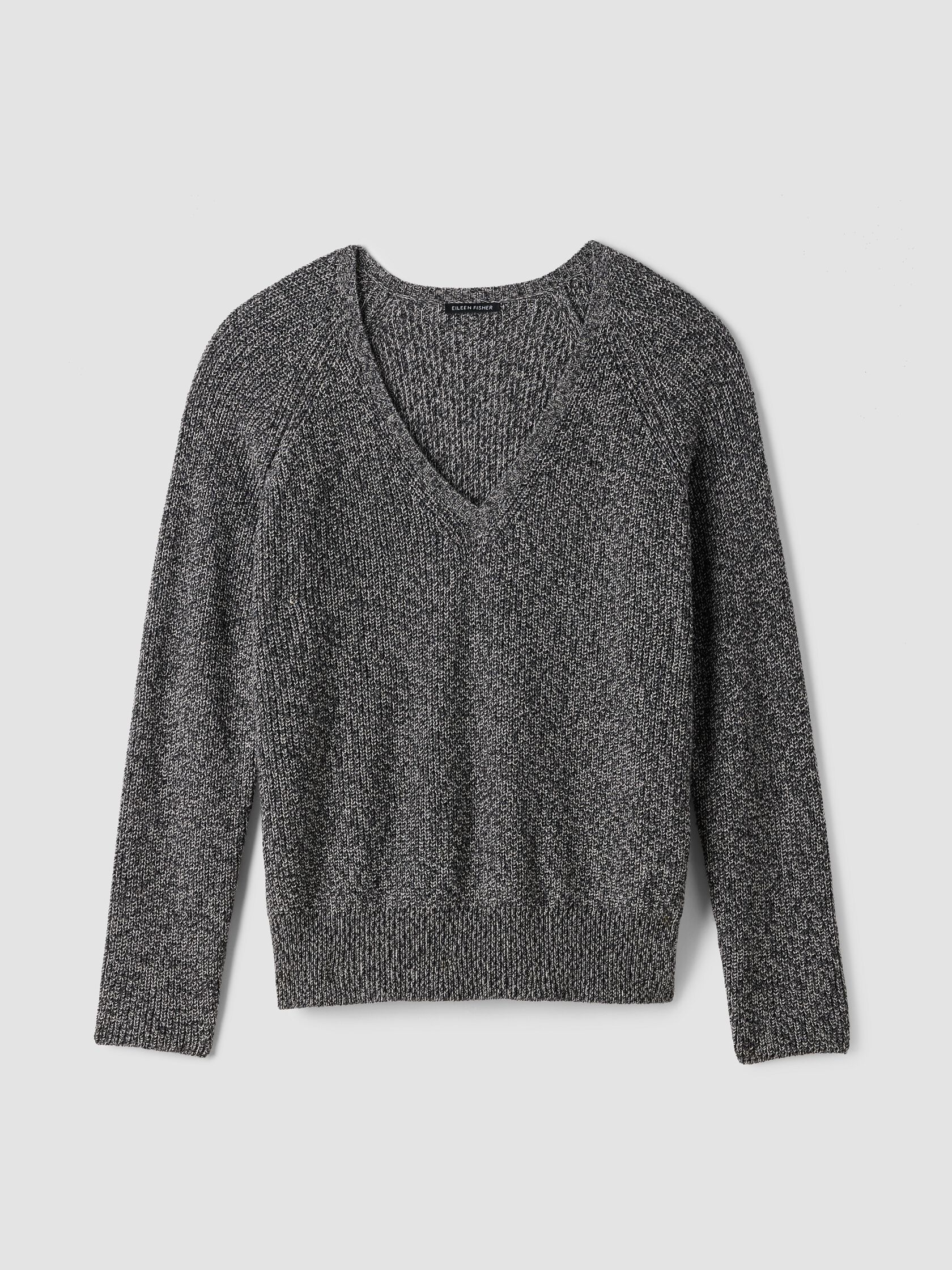 Peruvian Cotton Blend V-Neck Top
