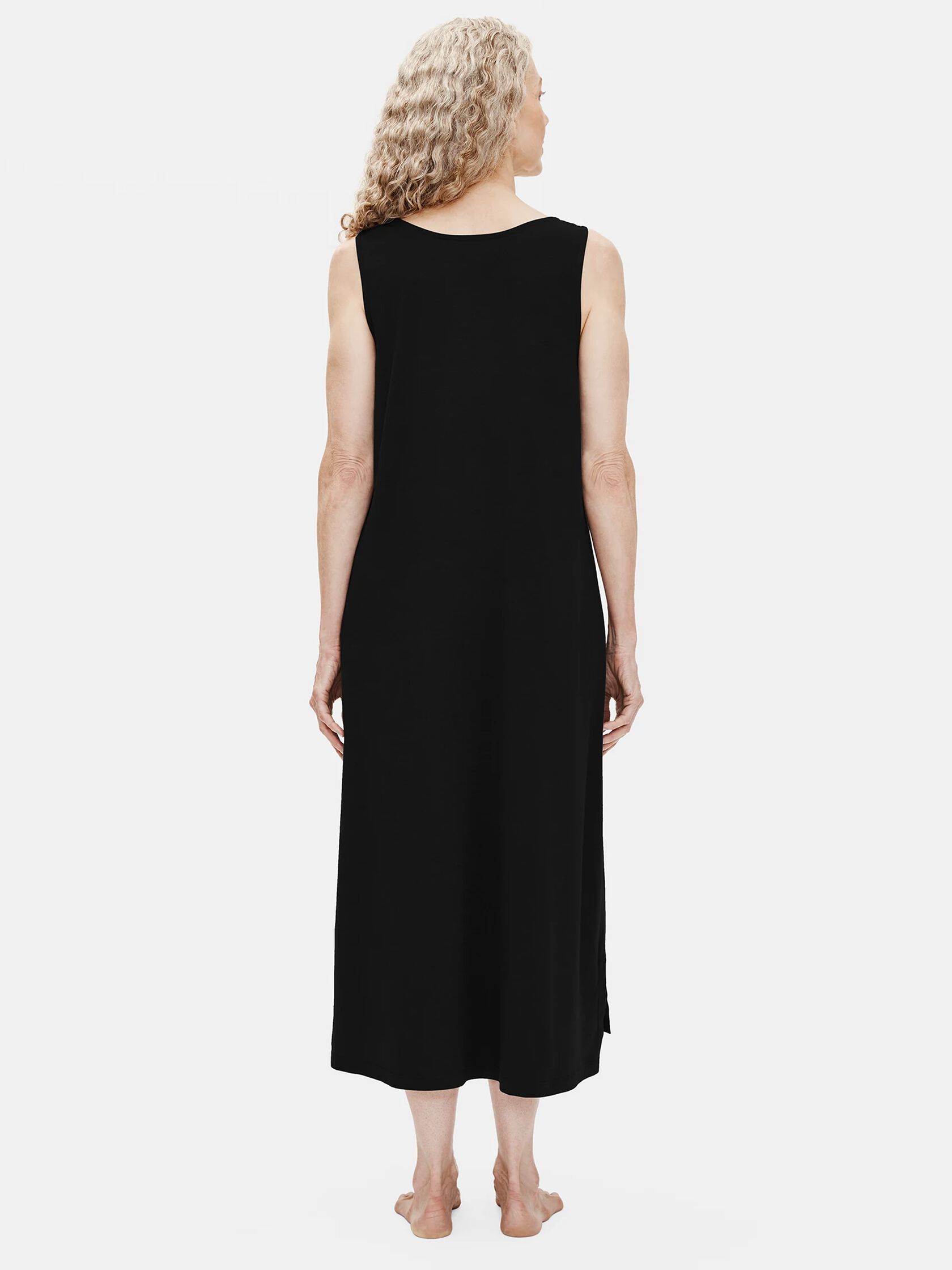 Organic Cotton Interlock Tank Sleep Dress