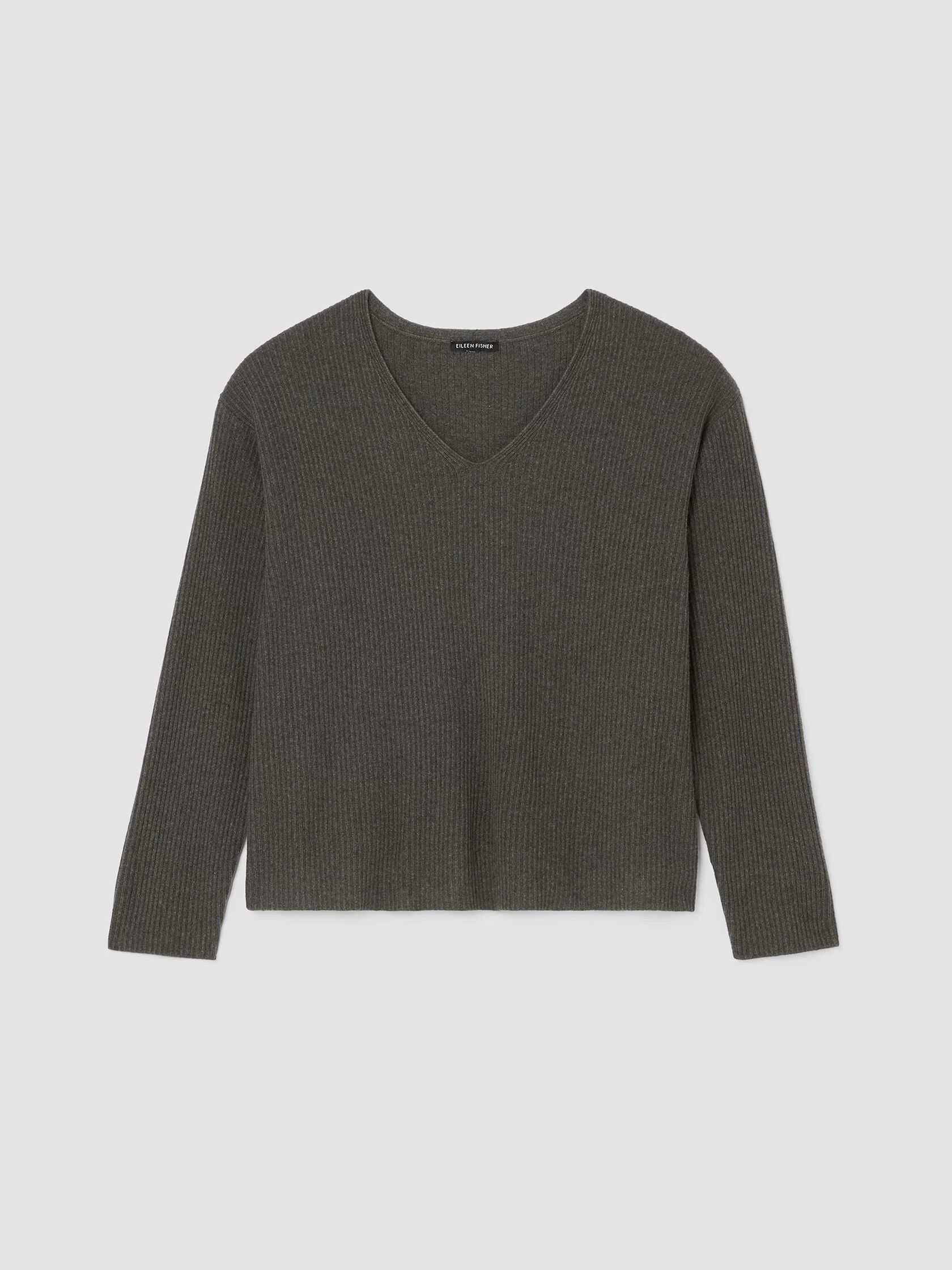 Italian Cashmere V-Neck Top