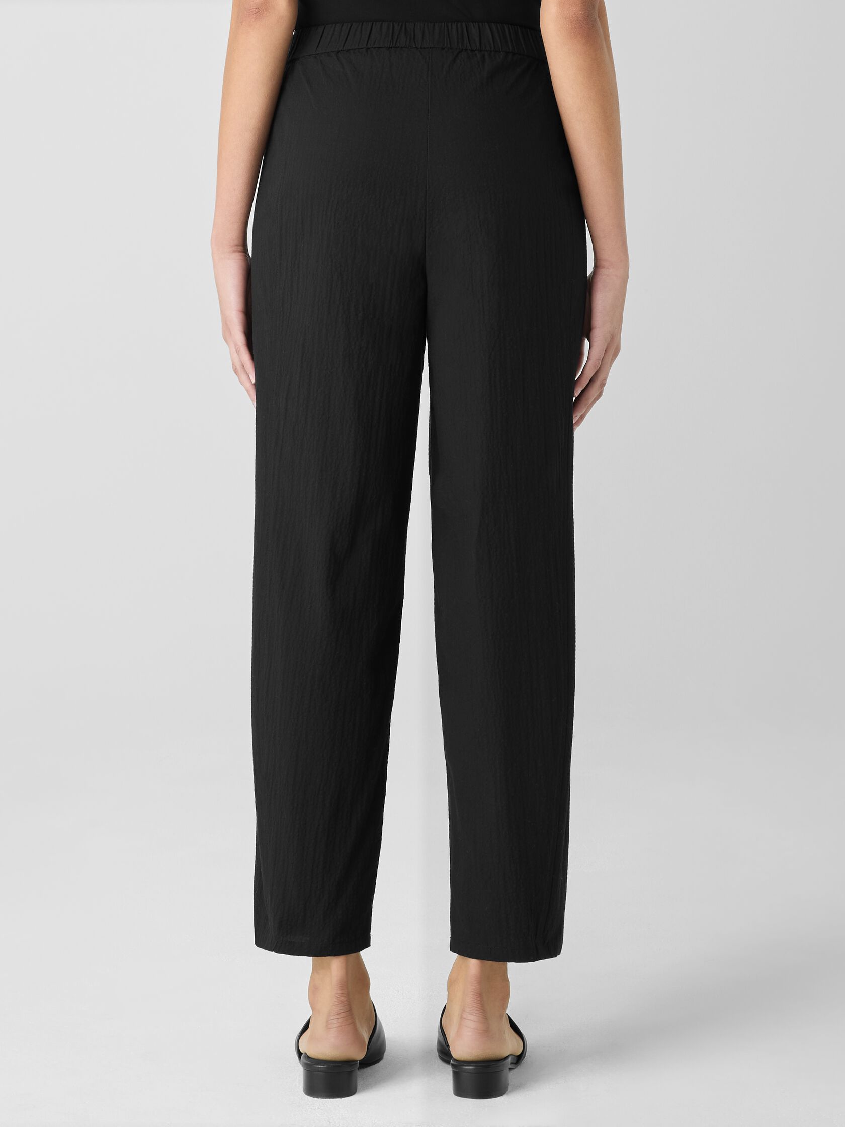 Organic Cotton Pucker Lantern Pant