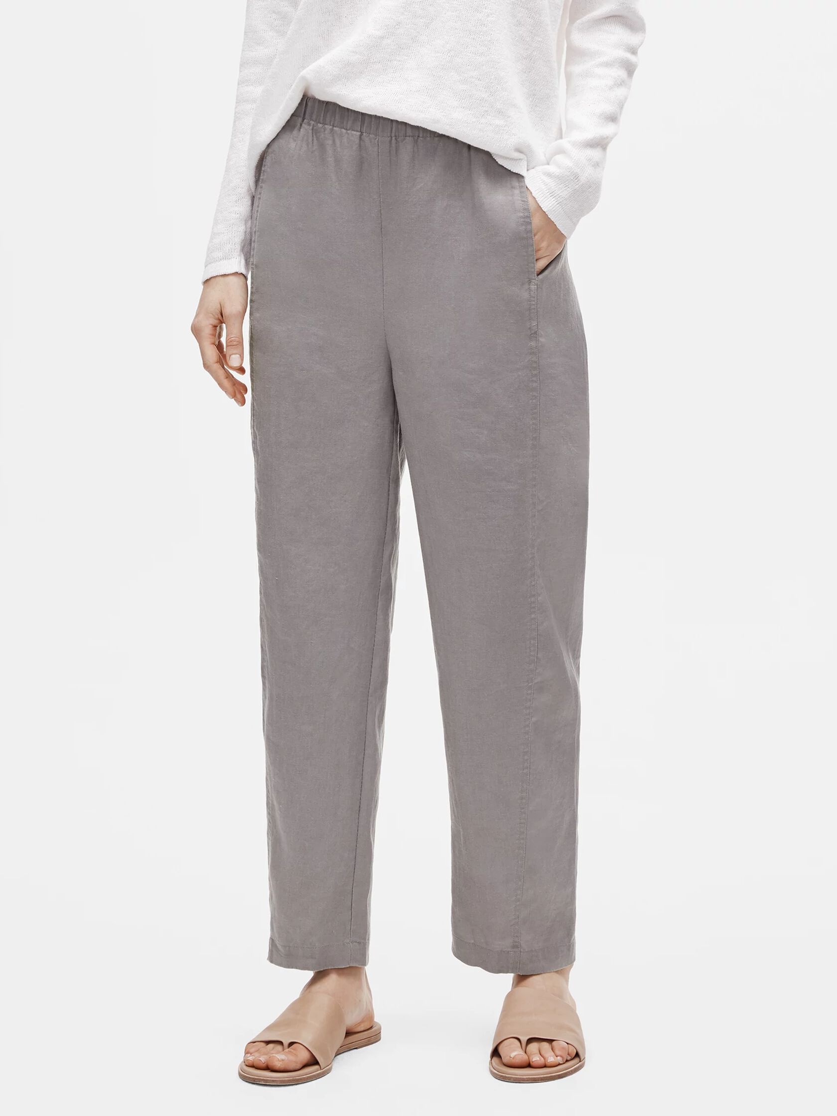 Organic Linen Lantern Pant