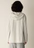 Fine Felted Wool Hooded Cardigan in Regenerative Wool