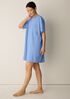 Organic Cotton Interlock Crew Neck Sleep Dress