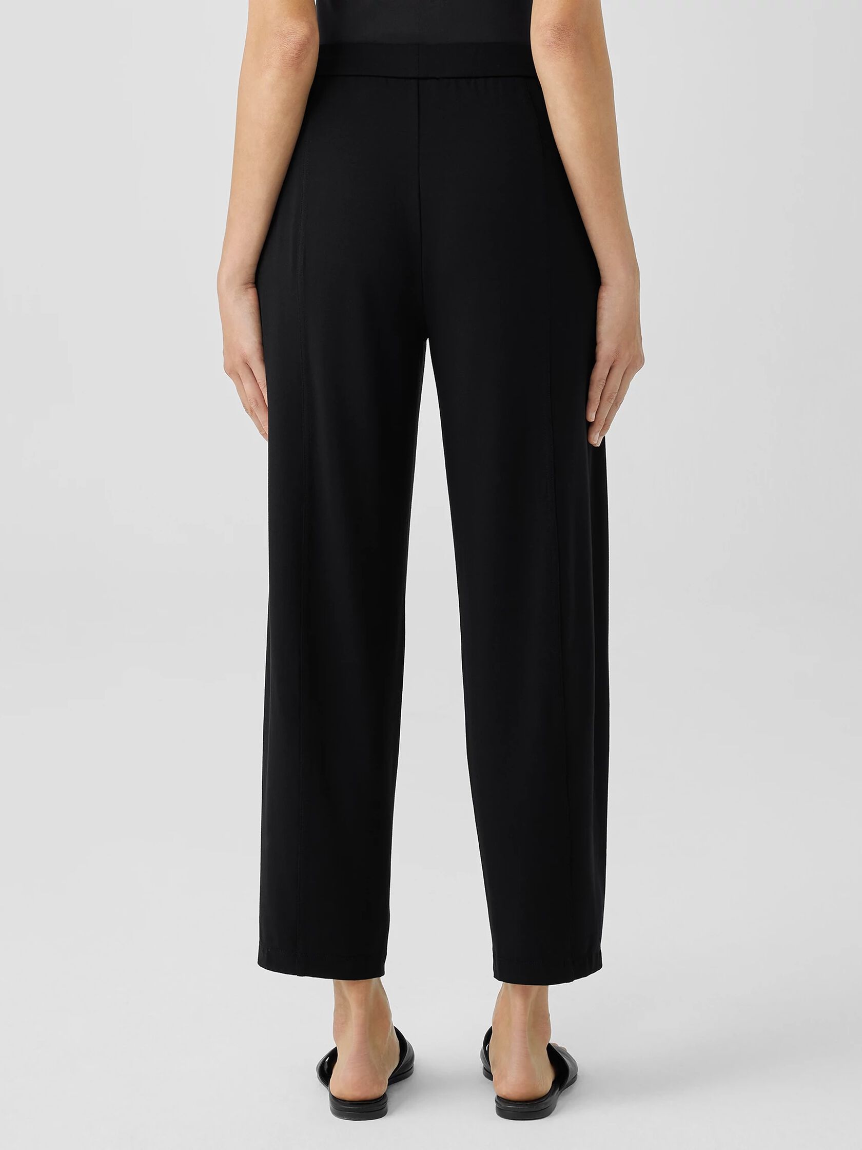 Stretch Jersey Knit Lantern Pant