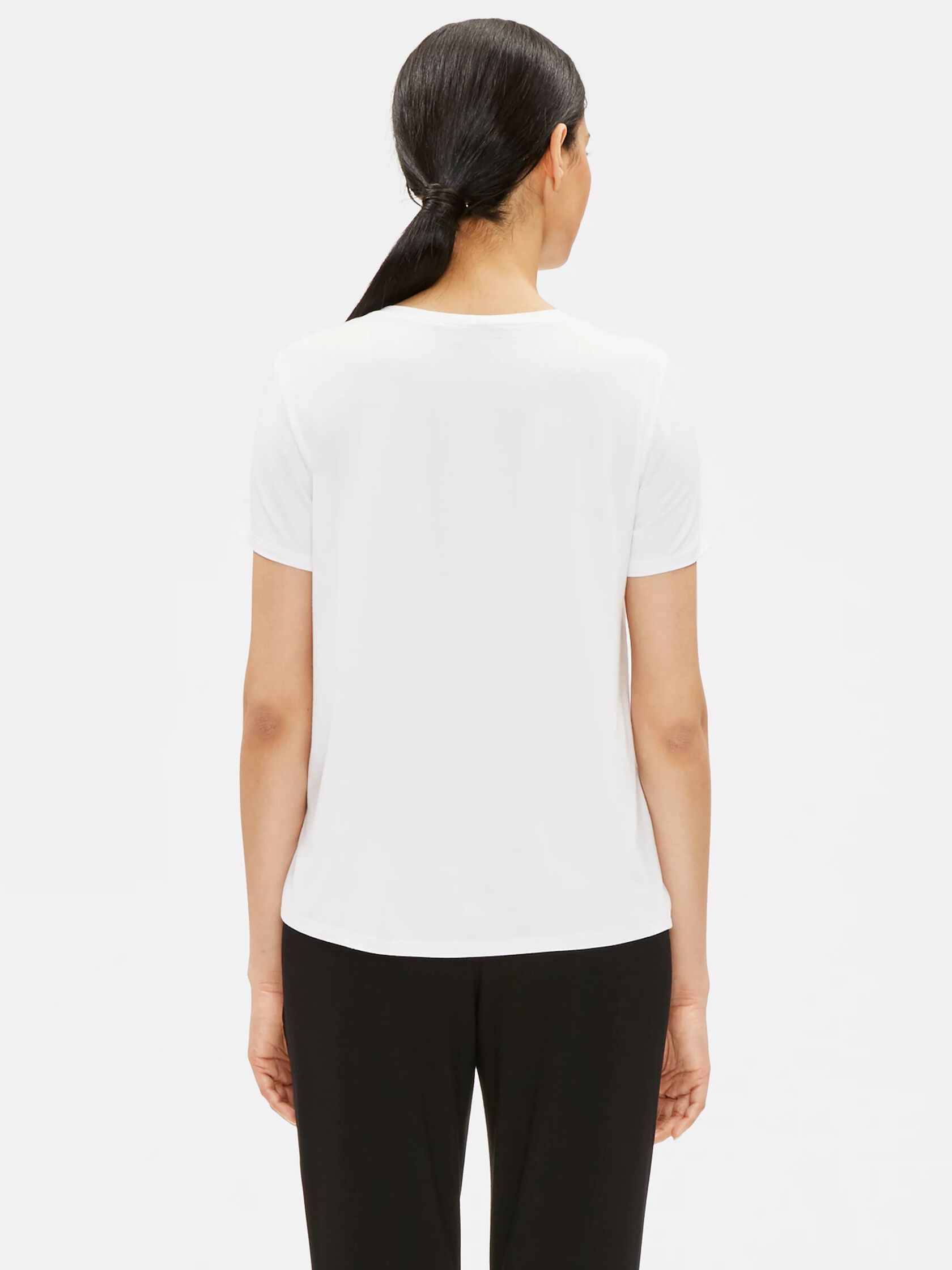 System Lightweight Viscose Jersey Tee