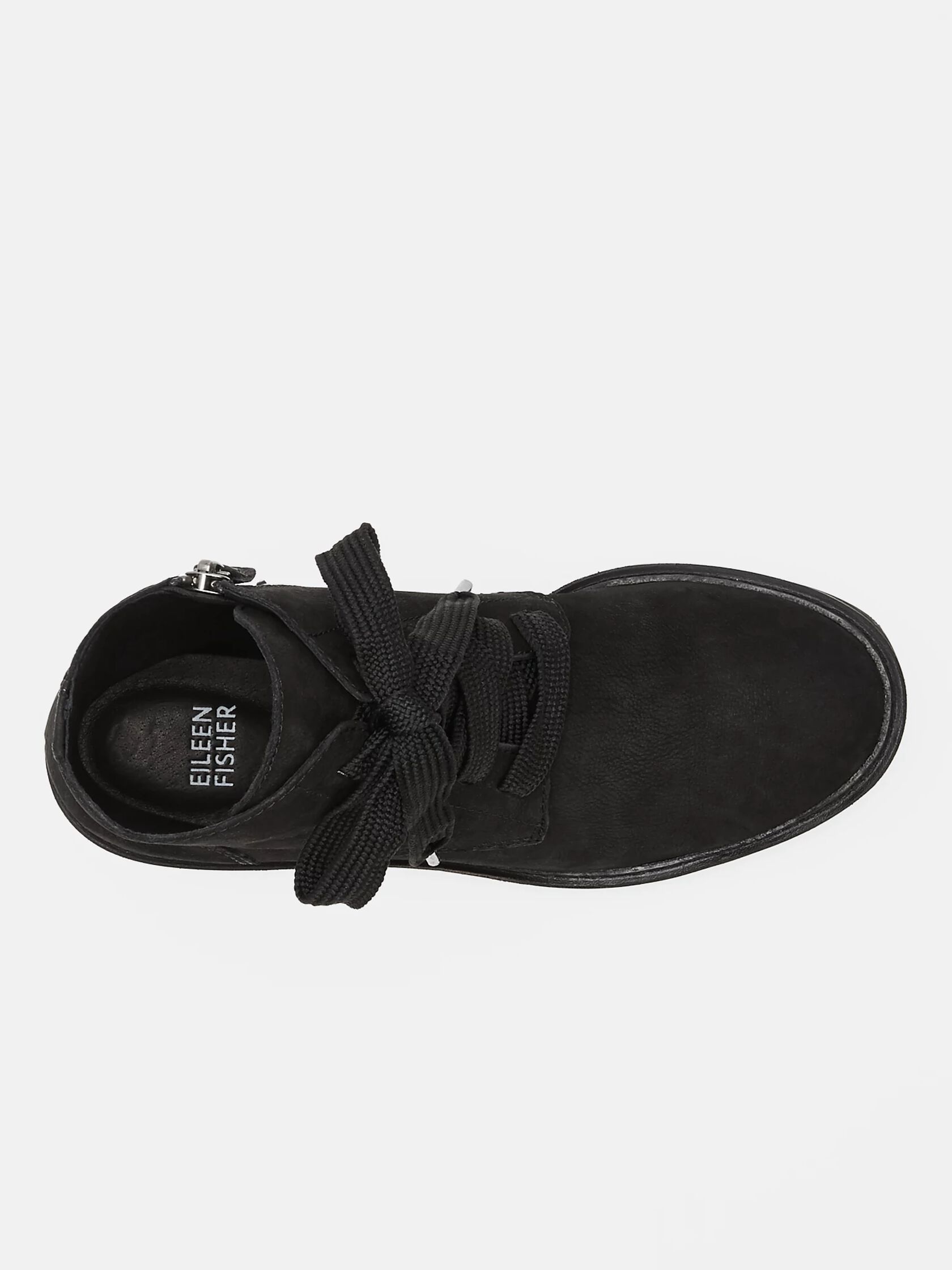 Collar Tumbled Nubuck Wedge Bootie