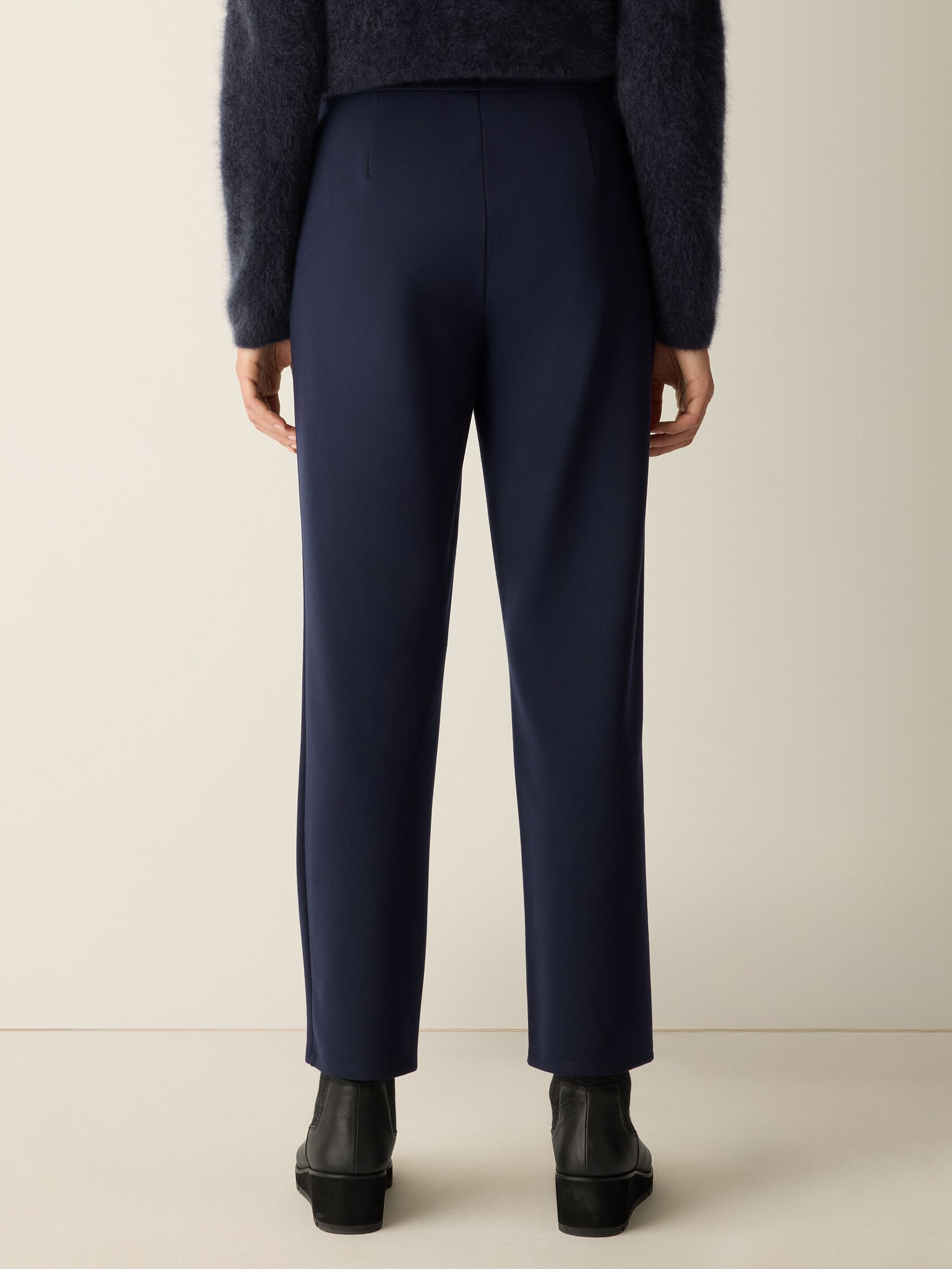 Washable Flex Ponte Straight Pant