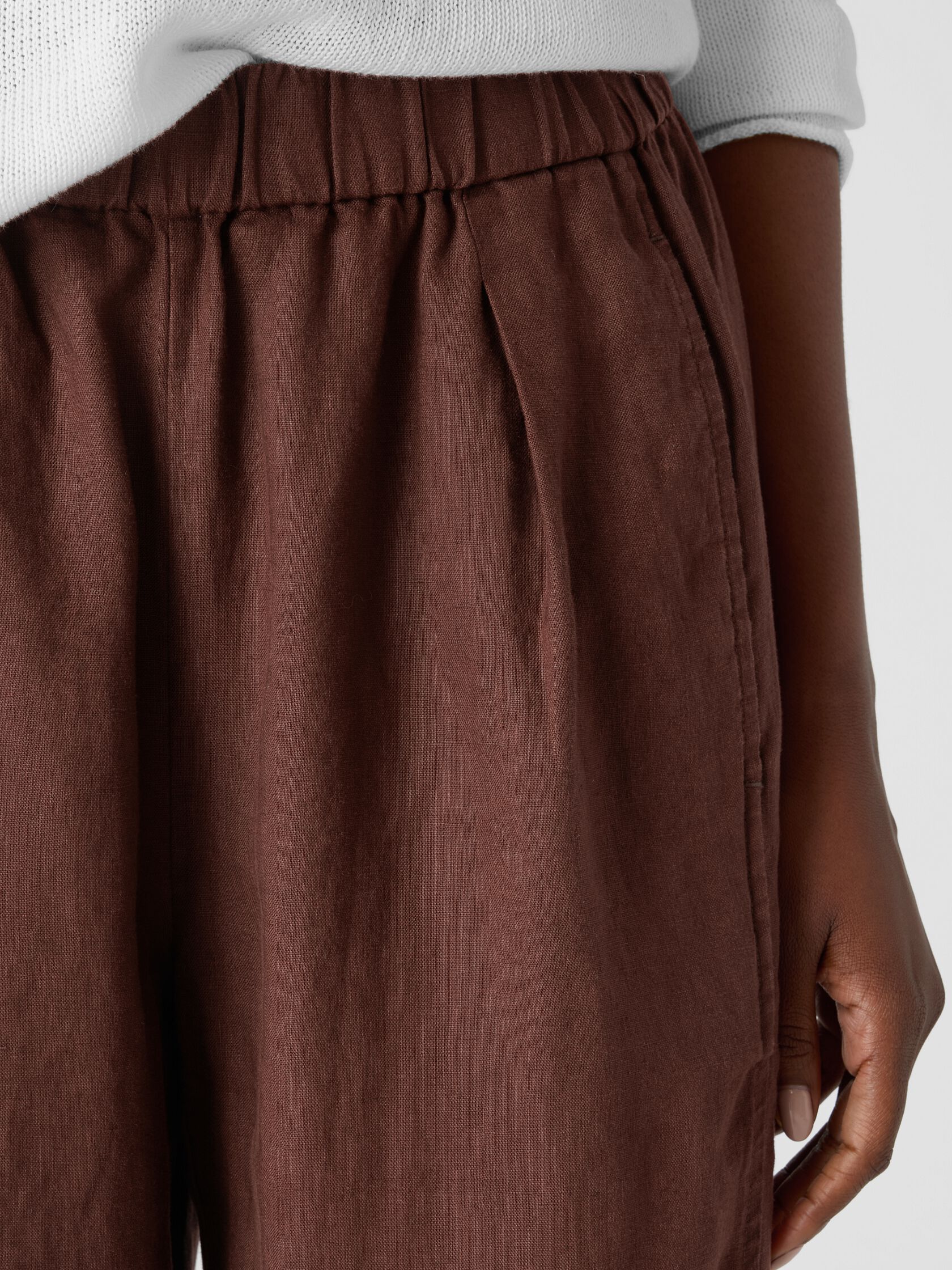 Organic Linen Lantern Pant