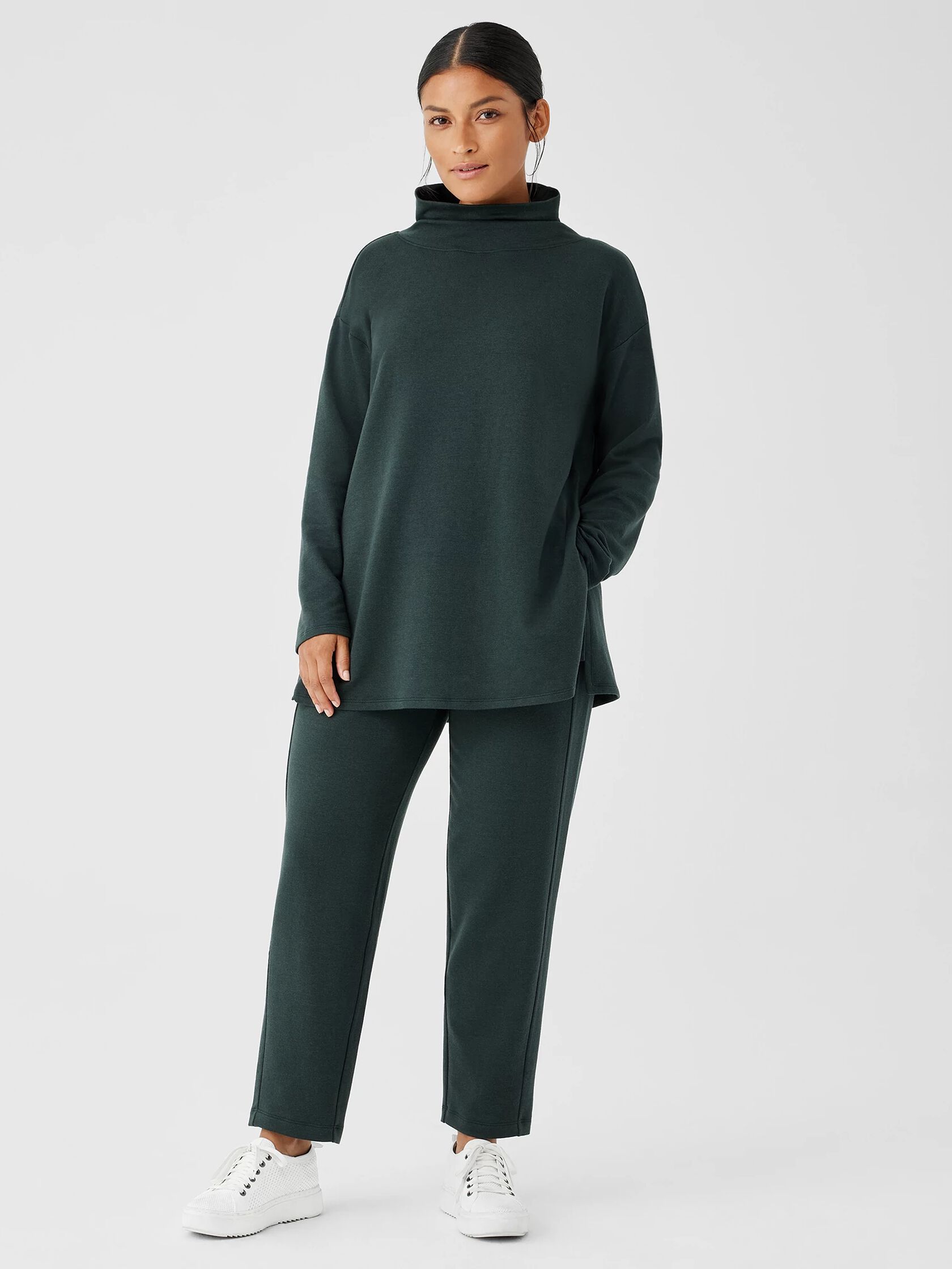 Cozy Brushed Terry Hug Slouchy Pant