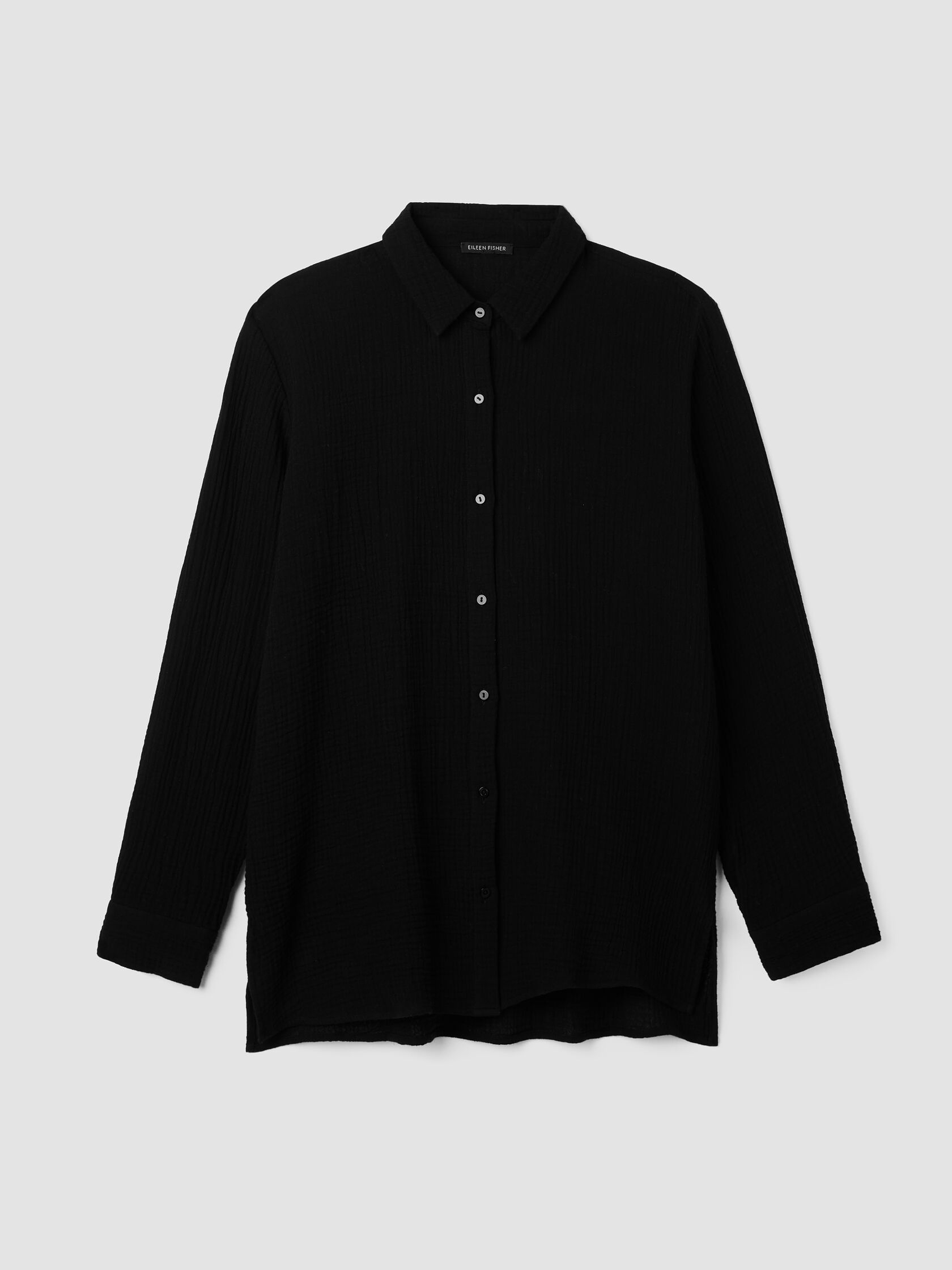 Organic Cotton Lofty Gauze Classic Collar Shirt