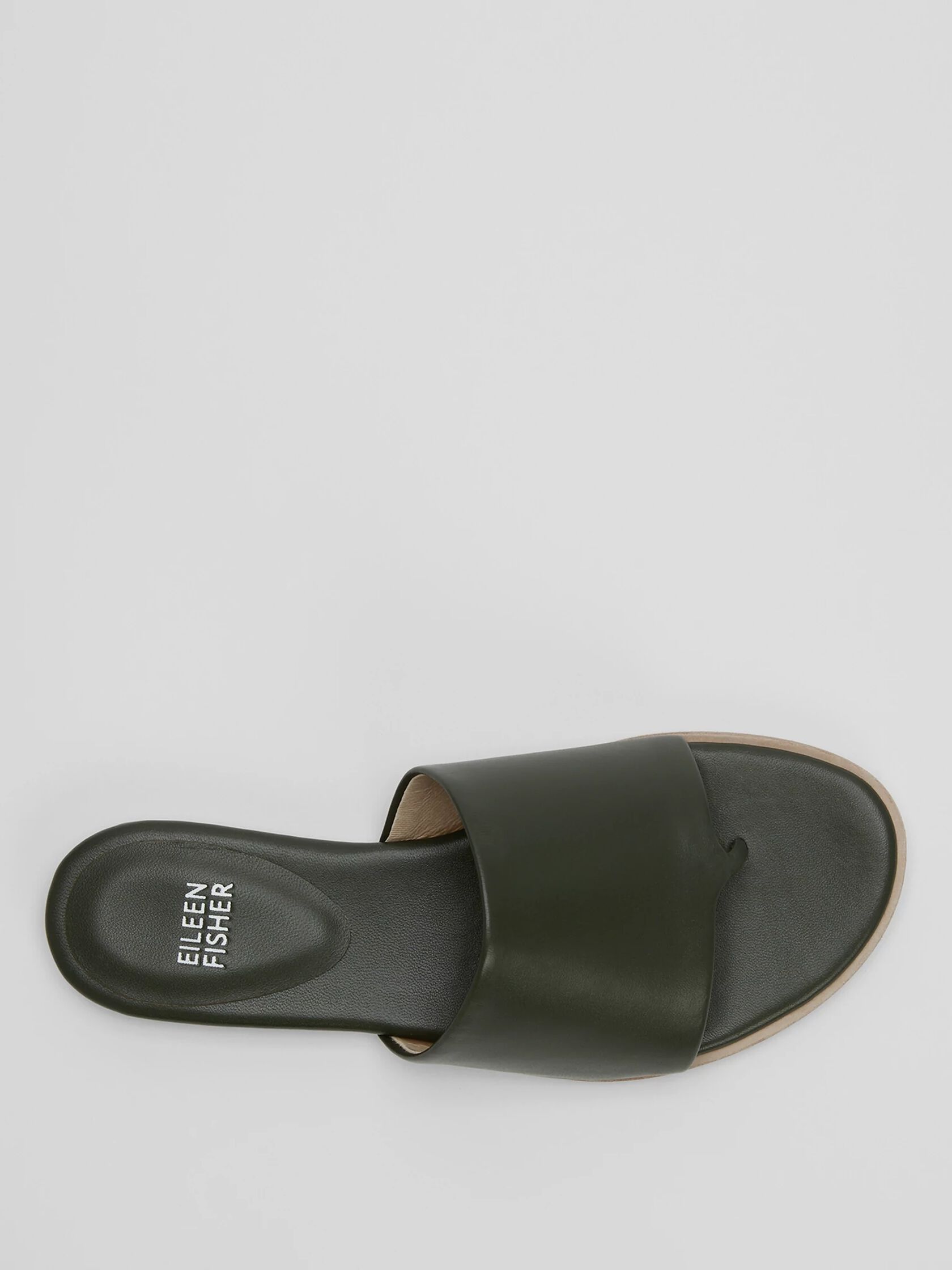 Edge Nappa Leather Slide