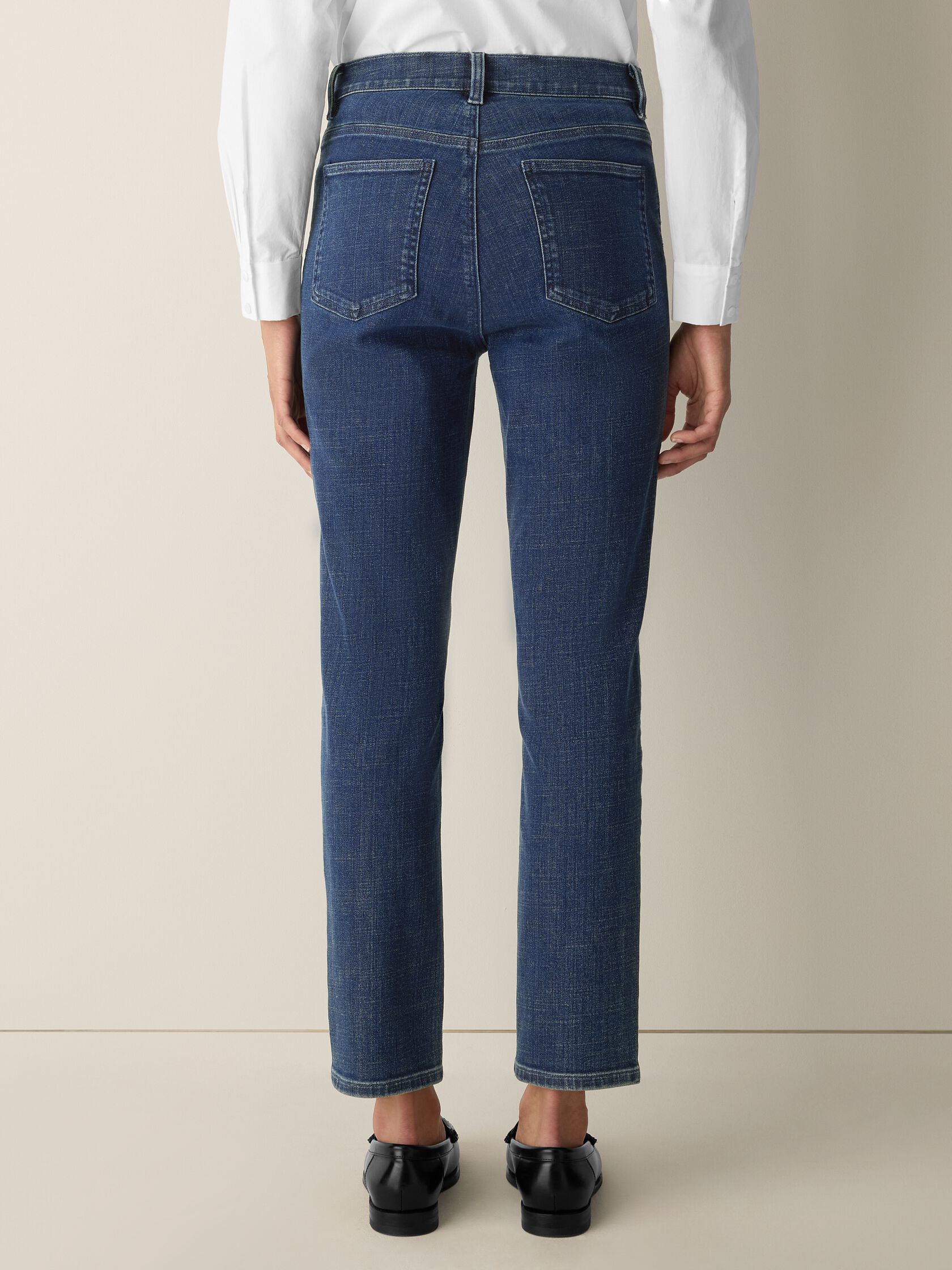 Cotton Stretch Denim Slim Jean