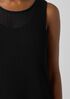 Organic Cotton Cord Sheen Round Neck Tank