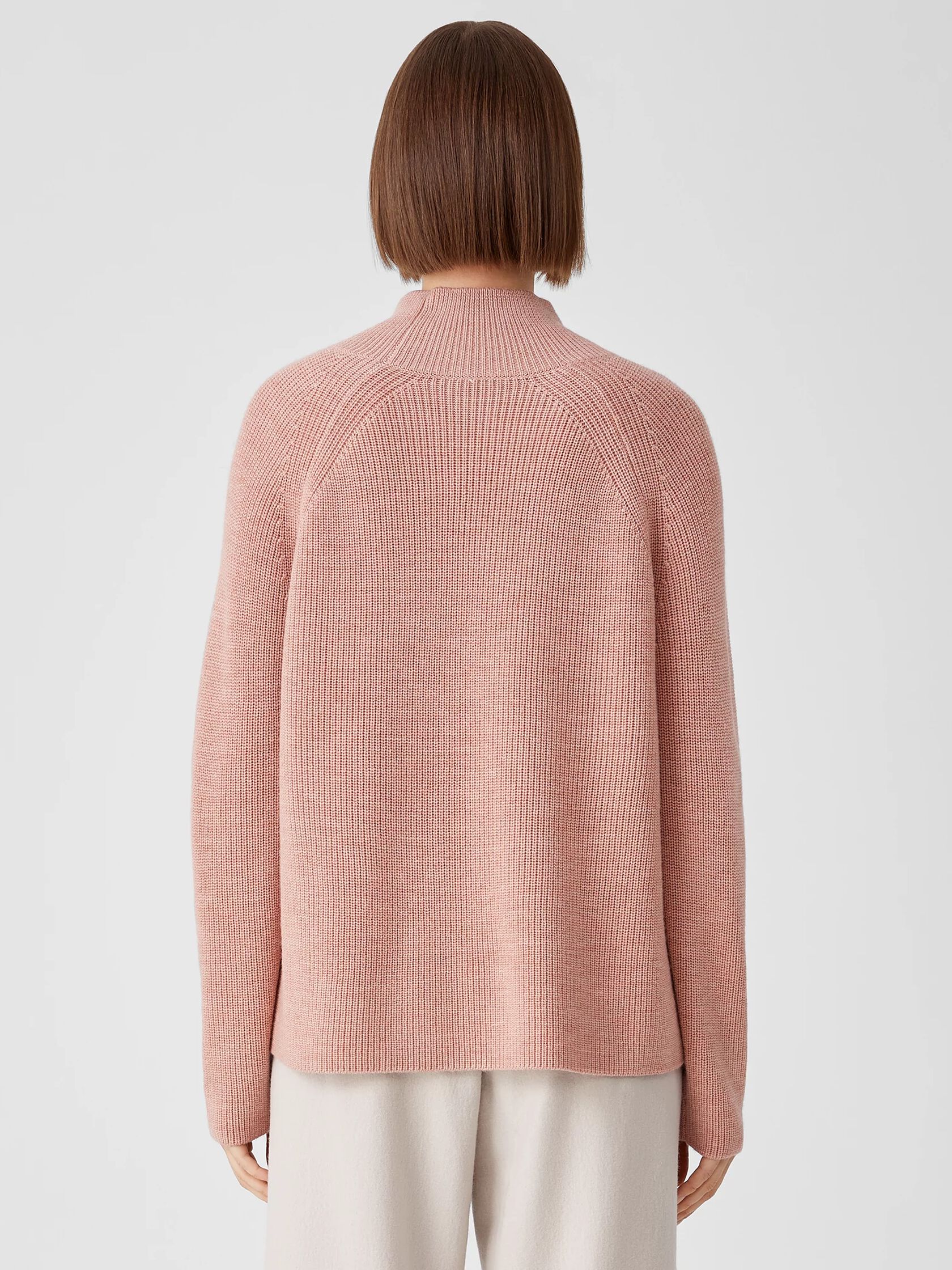 Merino Turtleneck Top in Responsible Wool