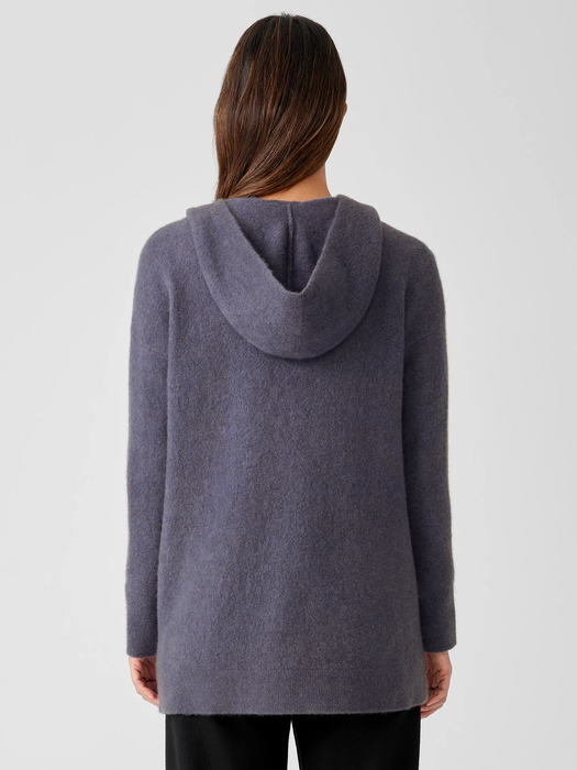 Cashmere Silk Bliss Hooded Cardigan