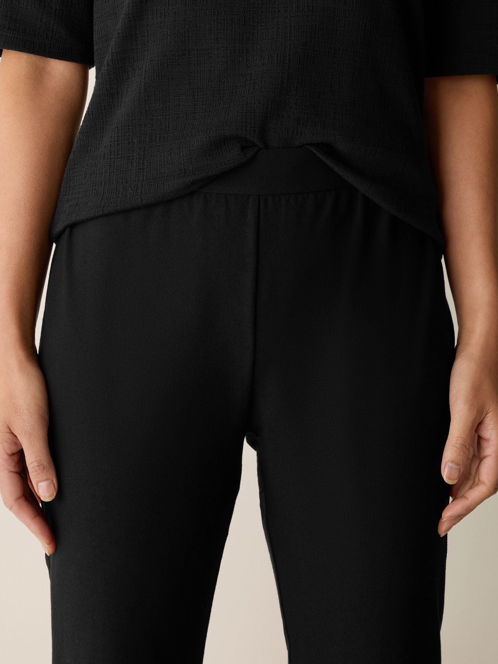 Washable Stretch Crepe Kick Pant