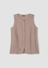 Organic Linen Long Vest